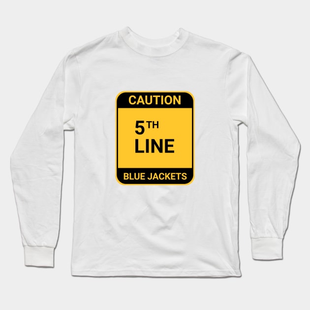 5th LINE Long Sleeve T-Shirt by BURN444